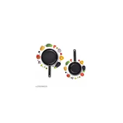 BigPlayer Nonstick Duo Pack - 1200Ml Fry Pan and 800Ml Sauce Pan