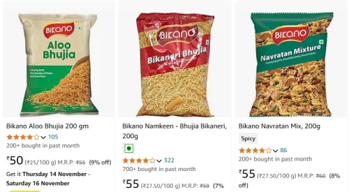 Image of Bikano Namkeen & sweets starting at just ₹50