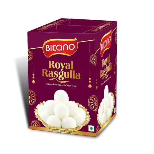 Image of Bikano Royal Rasgulla/Authentic Indian Sweet dish/Pack of 1 kg