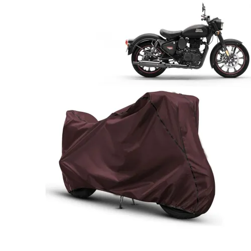 Image of NG AUTO Front Water Resistant Bike Cover for RE Classic 350