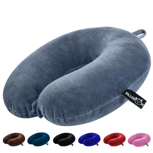 Image of Billebon Premium Neck Pillow for Travelling Airplane Travel Pillow Comfortable