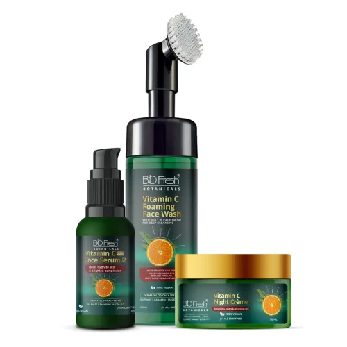 Image of BioFresh Vitamin C Skincare Combo – Serum, Face Wash & Cream