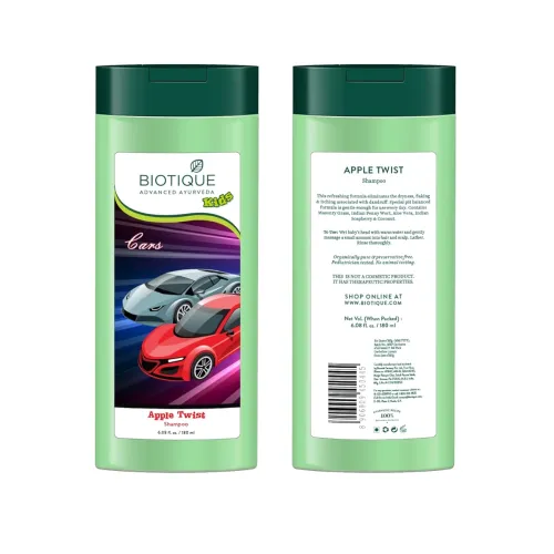 Image of Biotique Bio Apple Twist Shampoo 180ml