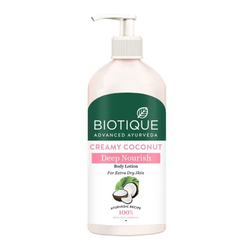 Image of Biotique Creamy Coconut Deep Nourish Body lotion 300ml