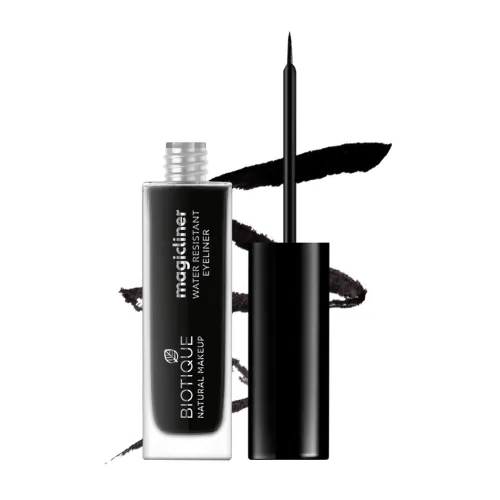 Image of Biotique Natural Makeup Magicliner, Midnight Black, 9ml