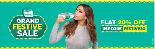 Image of BISLERI Grand Festival Sale : Flat 20% off
