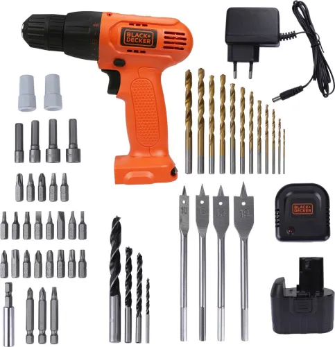 Image of BLACK+DECKER 12-Volt 10 mm Cordless Angle Drill 