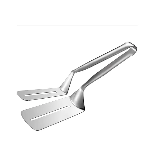 Image of Black Olive Stainless Steel Cooking Tong-Roti Chapati