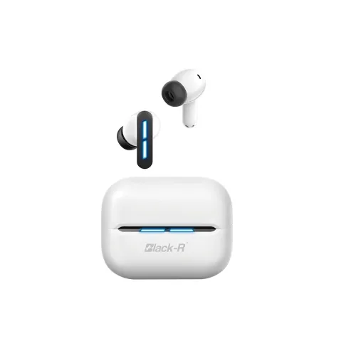 Image of Black-R R-003 TWS Earbuds (130H Playtime, ENC, 13mm Bass)