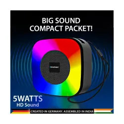 Blaupunkt BT03 RGB Wireless Bluetooth Speaker with Deep Bass .