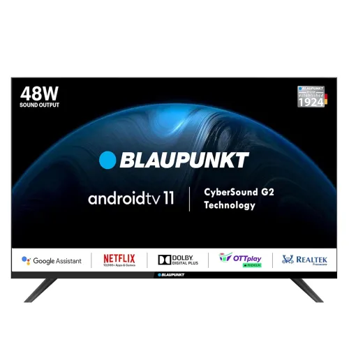 Image of Blaupunkt CyberSound G2 Series 108 cm (43 inch) Full HD LED Smart Android TV