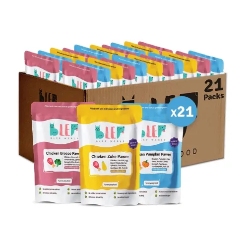 Image of BLEP Healthy Dog Food for Adult & Puppies (21 Packs)
