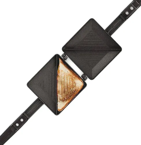 Image of BLLUEX Non-Stick Hand Toaster