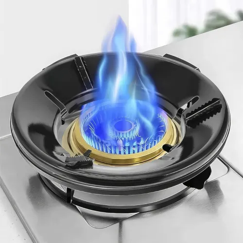 Image of BLLUEX Stainless Steel Black Gas Saver Burner Stand