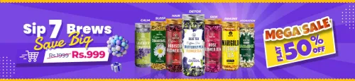 Image of bluetea mega sale : Flat 50% off on Bluetea