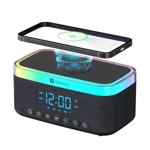 Image of Portronics Trifusion 16W HD Bluetooth Speaker with 15W