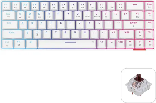 Image of Portronics Hydra Bluetooth, Wireless Standard Gaming Keyboard 