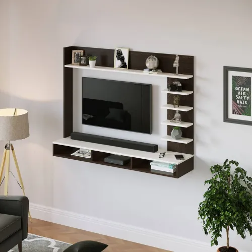 Image of BLUEWUD Primax Grande Engineered Wood TV Unit