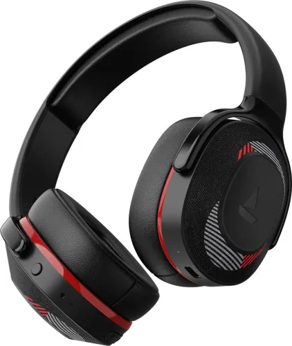 Image of boAt 425 Bluetooth (Fiery Red, On the Ear)