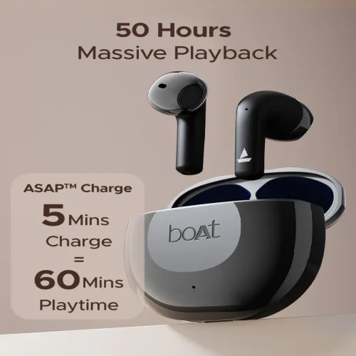 Image of boAt Airdopes 125 (50H Battery, ASAP Charge)