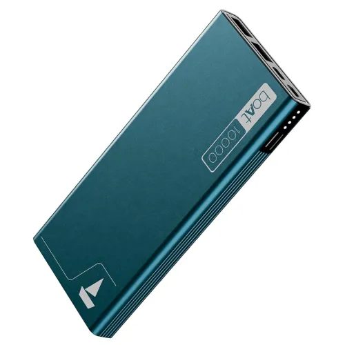 Image of boAt Energyshroom PB300 10000mAh Powerbank (22.5W, Wireless, Steel Blue)