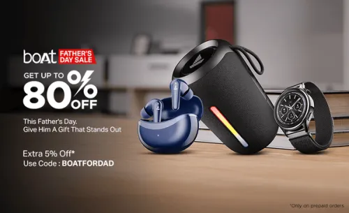 Image of boAt Father's Day Sale - Up to 80% Off + Extra 5% Off