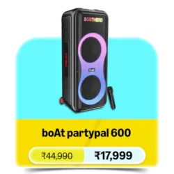 boAt PartyPal 600 Speaker @17999 on Amazon Prime Day Sale