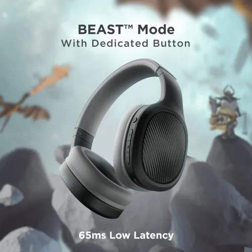 Image of boAt Rockerz 460 Bluetooth Headphones , 30HRS Playback