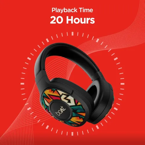 Image of boAt Rockerz 550 Bluetooth Wireless Over Ear Headphones