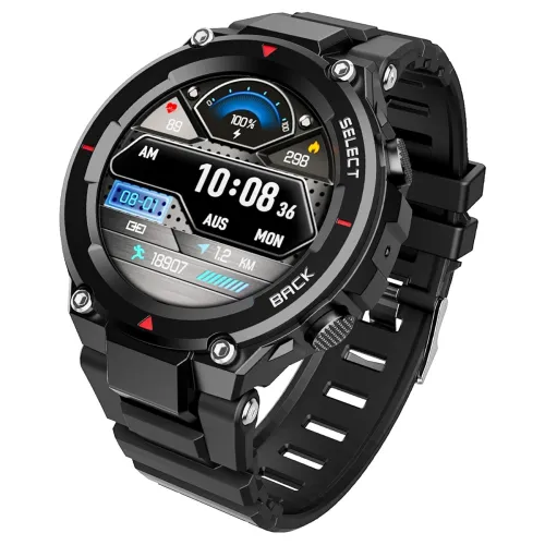 Image of boAt Wave Force 3 Smartwatch (Active Black)