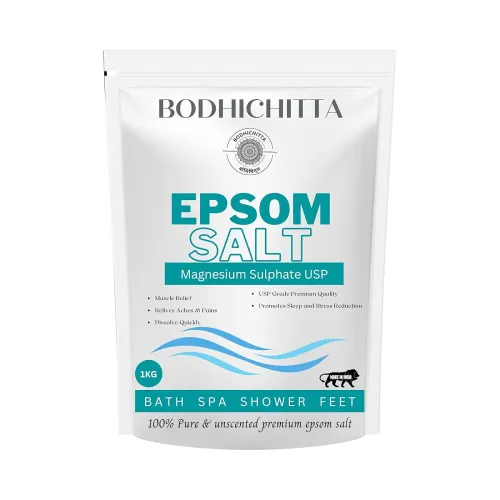 Image of Bodhichitta Epsom Salt, For Bath Muscle Relief Relieves Aches & Pain, 1kg