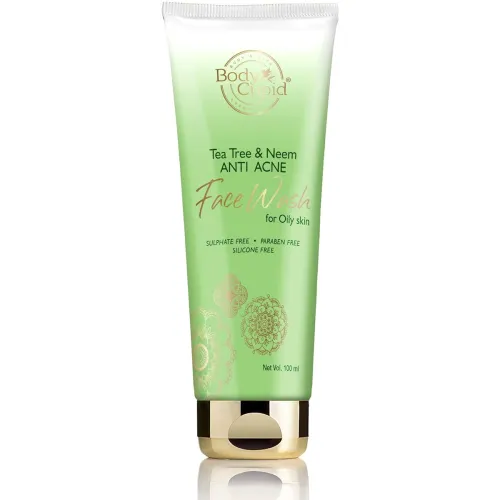 Image of Body Cupid Anti Acne Face Wash – Tea Tree & Neem, 100mL
