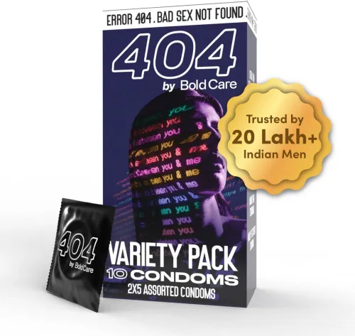 Image of Bold Care 404 Variety Pack Condom (10 Sheets)