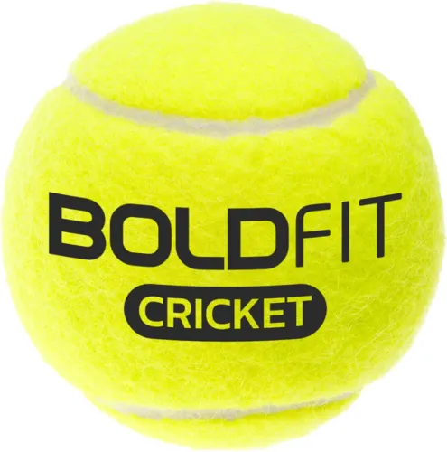 Image of BOLDFIT Box Pack Green High Bounce Light Weight Soft Set Combo Cricket Tennis Ball (Pack of 1, Green)