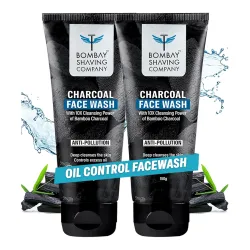 BOMBAY SHAVING COMPANY Charcoal Facewash 150g x 2