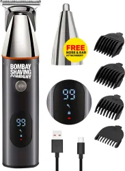 BOMBAY SHAVING COMPANY Multigroomer Kit | Trimmer for Men Fully Waterproof Trimmer 90 min