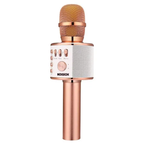 Image of BONAOK Karaoke Microphone 3-in-1