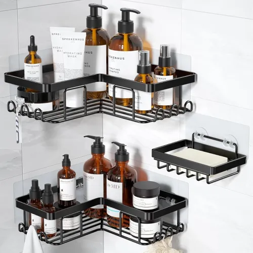 Image of Boniry Bathroom Coner Shelf for Wall