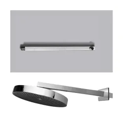 BonKaso Stainless Steel Shower Arm 18 Inches