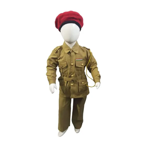 Image of BookMyCostume Security Guard Police Khaki Dress