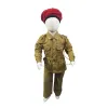 BookMyCostume Security Guard Police Khaki Dress