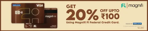 Image of BookMyShow Offer: Save 20% Off upto ₹100 with MagniFi Fi Federal CC
