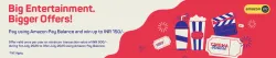 BookMyShow Offer : Pay Using Amazon Pay Balance (Min. Transaction Value ₹500) & Win upto ₹150