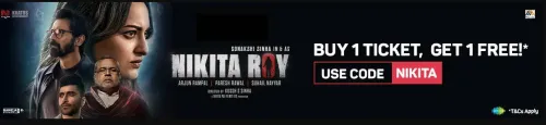 Image of BookMyShow Offer : BOGO Free upto ₹250 for Nikita Roy Movie