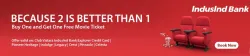 BookMyShow Offer: BOGO Movie Ticket, Food & Event Discounts with IndusInd Bank Credit Cards