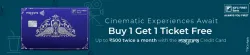 BookMyShow Offer : BOGO Free up to ₹500 on IDFC FIRST Bank Mayura Credit Cards