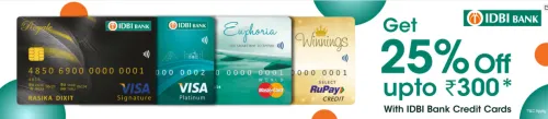 Image of BookMyShow Offer : Get 25% Off up to ₹250 with IDBI Bank Credit Cards