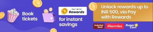 Image of BookMyShow Offer : Unlock Rewards upto ₹500 via Pay with Rewards