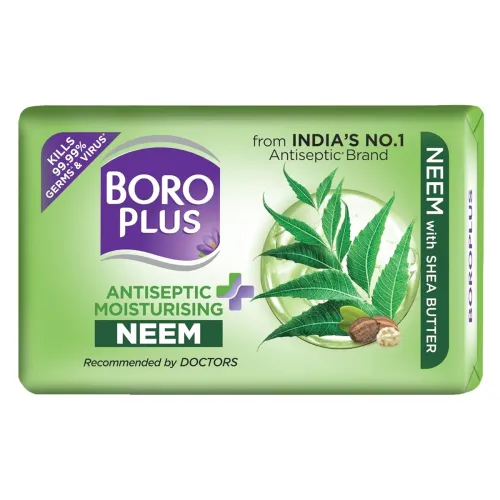 Image of BoroPlus Antiseptic And Moisturising Bathing Neem Soap With Neem