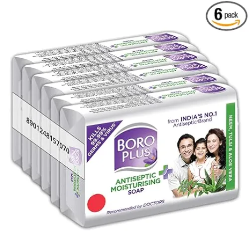 Image of Boroplus Antiseptic And Moisturising Bathing Soap (pack 6)